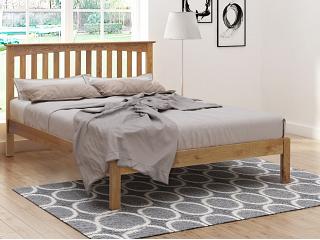 4ft6 Double Glade real oak,solid,strong,wood bed frame.Wooden bedstead